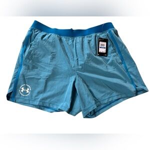 Men's UA Under Armour FITTED Run Up the Pace 5” Shorts Size XL